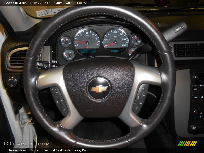 Summit White / Ebony 2009 Chevrolet Tahoe Z71 4x4