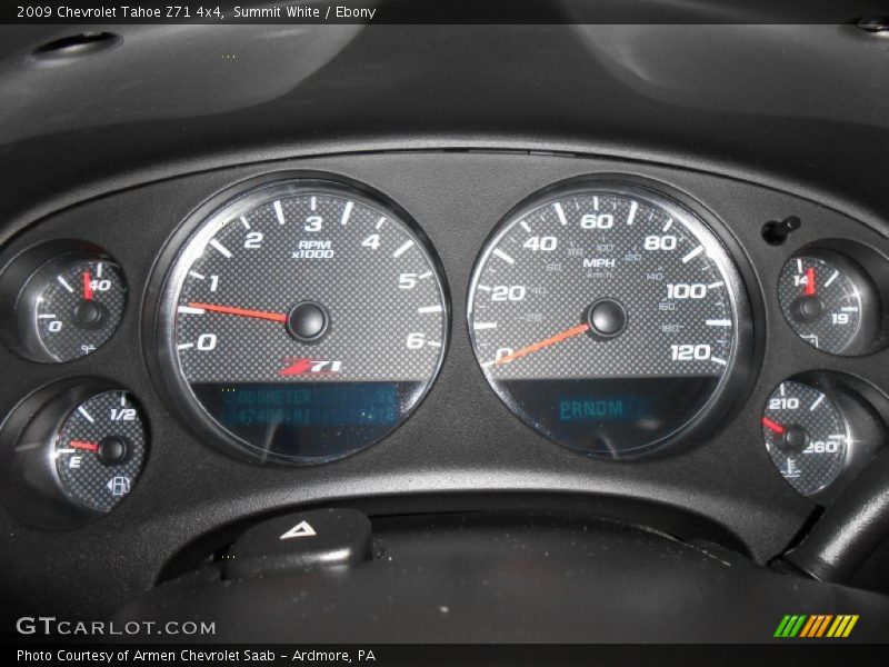 Summit White / Ebony 2009 Chevrolet Tahoe Z71 4x4