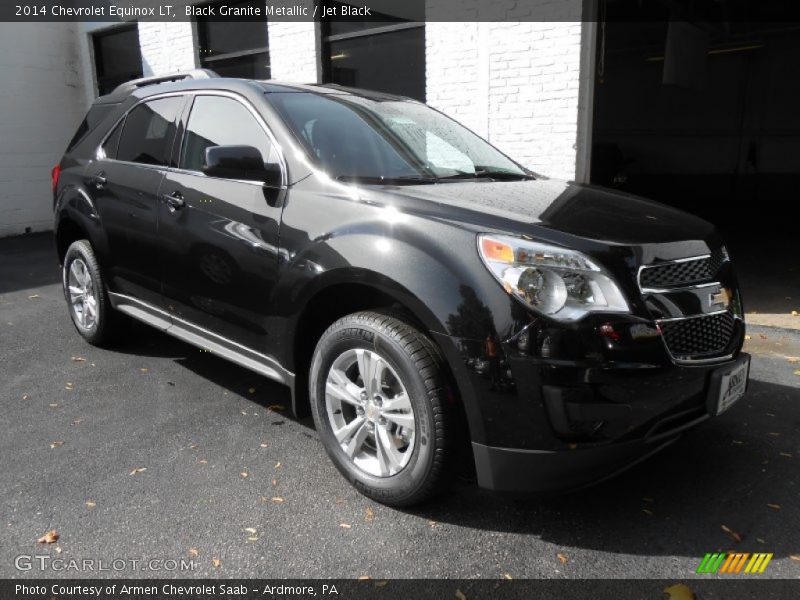 Black Granite Metallic / Jet Black 2014 Chevrolet Equinox LT
