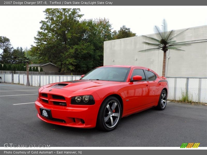TorRed / Dark Slate Gray/Light Slate Gray 2007 Dodge Charger SRT-8
