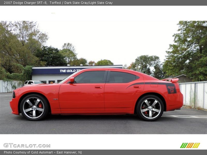 TorRed / Dark Slate Gray/Light Slate Gray 2007 Dodge Charger SRT-8