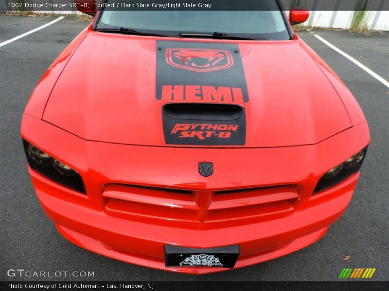 TorRed / Dark Slate Gray/Light Slate Gray 2007 Dodge Charger SRT-8