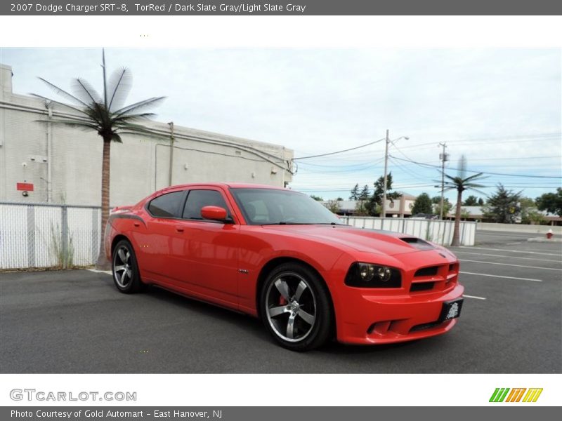 TorRed / Dark Slate Gray/Light Slate Gray 2007 Dodge Charger SRT-8