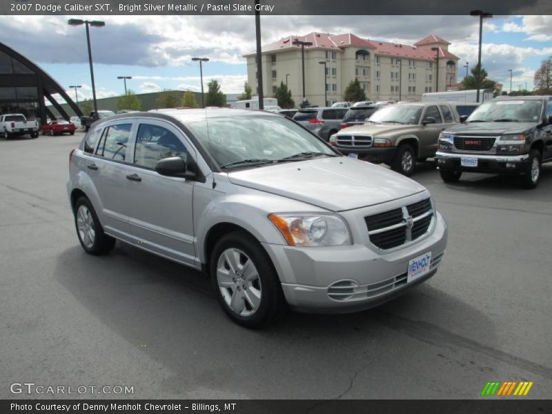 Bright Silver Metallic / Pastel Slate Gray 2007 Dodge Caliber SXT