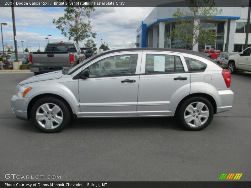 Bright Silver Metallic / Pastel Slate Gray 2007 Dodge Caliber SXT