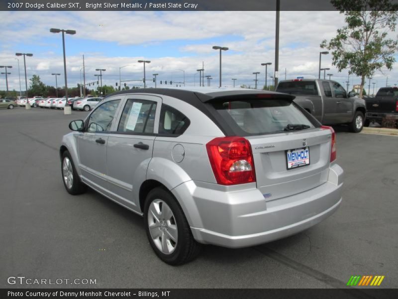 Bright Silver Metallic / Pastel Slate Gray 2007 Dodge Caliber SXT