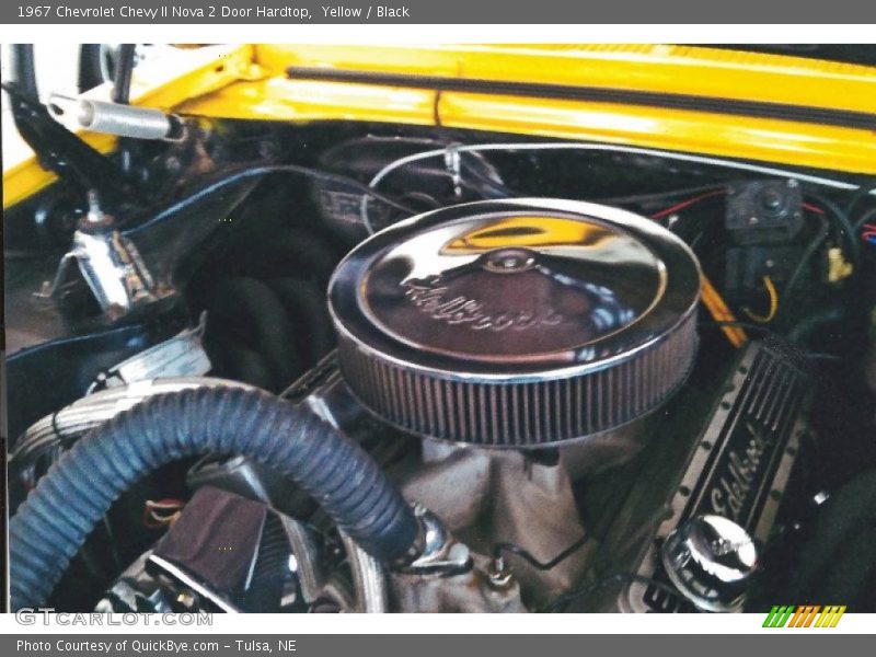 Yellow / Black 1967 Chevrolet Chevy II Nova 2 Door Hardtop