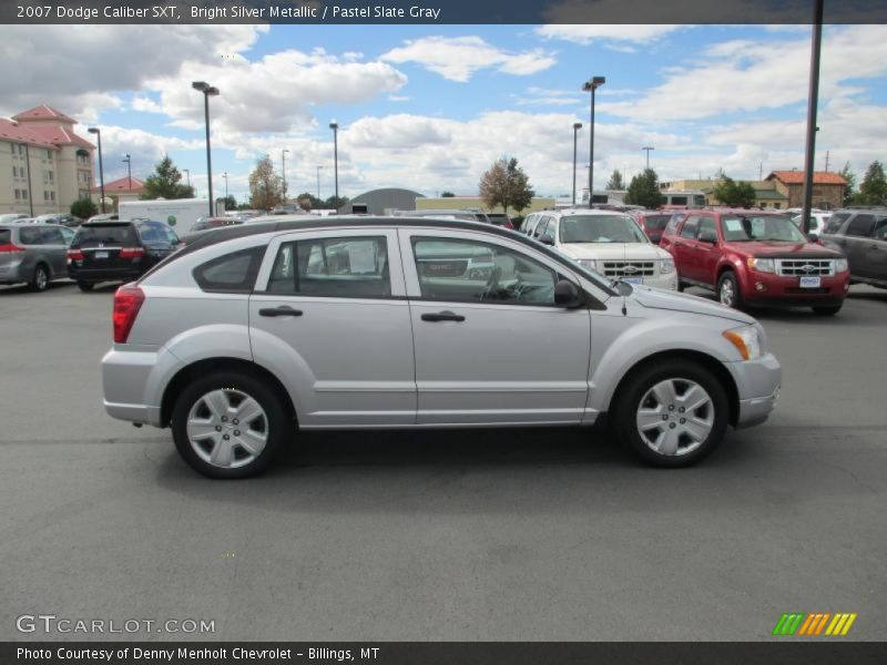 Bright Silver Metallic / Pastel Slate Gray 2007 Dodge Caliber SXT