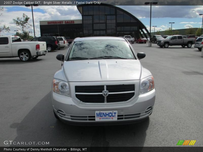 Bright Silver Metallic / Pastel Slate Gray 2007 Dodge Caliber SXT