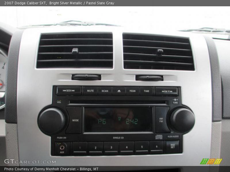 Bright Silver Metallic / Pastel Slate Gray 2007 Dodge Caliber SXT