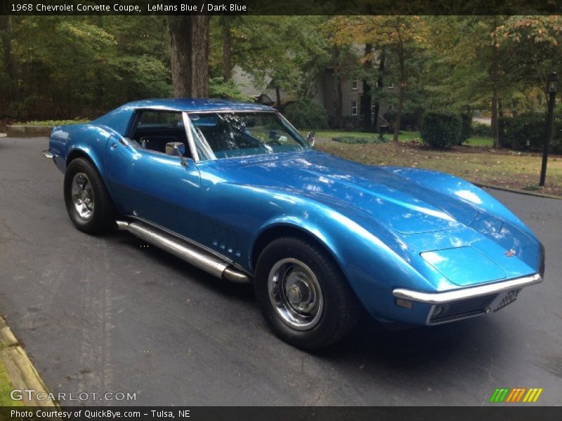 Front 3/4 View of 1968 Corvette Coupe