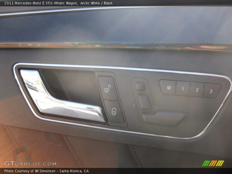 Arctic White / Black 2011 Mercedes-Benz E 350 4Matic Wagon
