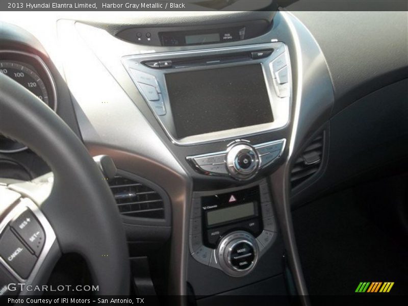 Harbor Gray Metallic / Black 2013 Hyundai Elantra Limited