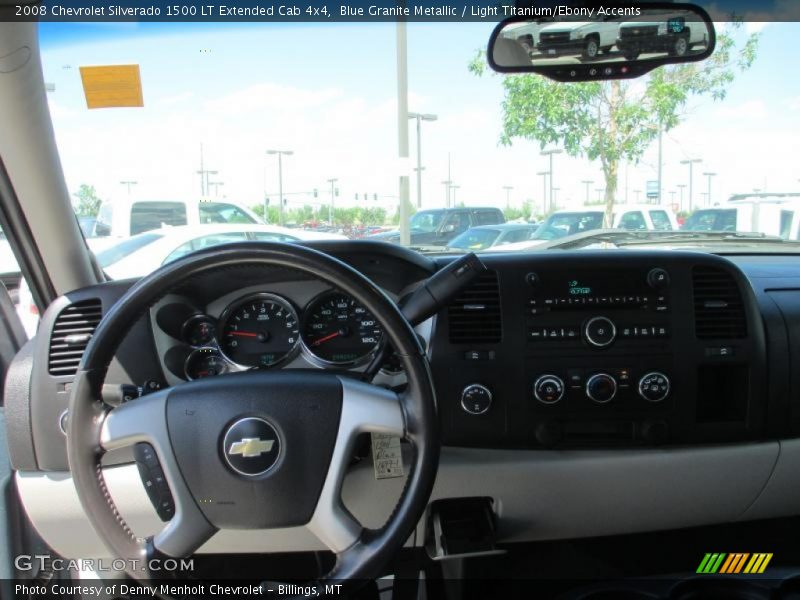 Blue Granite Metallic / Light Titanium/Ebony Accents 2008 Chevrolet Silverado 1500 LT Extended Cab 4x4