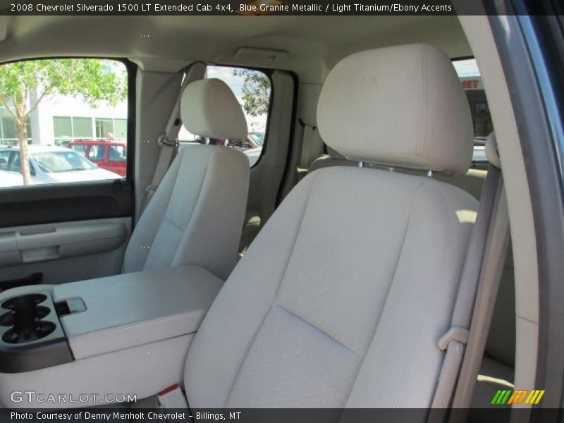 Blue Granite Metallic / Light Titanium/Ebony Accents 2008 Chevrolet Silverado 1500 LT Extended Cab 4x4