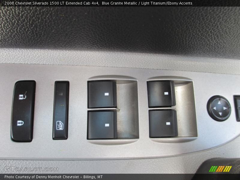 Blue Granite Metallic / Light Titanium/Ebony Accents 2008 Chevrolet Silverado 1500 LT Extended Cab 4x4
