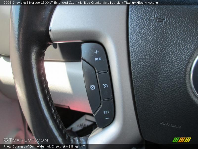 Blue Granite Metallic / Light Titanium/Ebony Accents 2008 Chevrolet Silverado 1500 LT Extended Cab 4x4