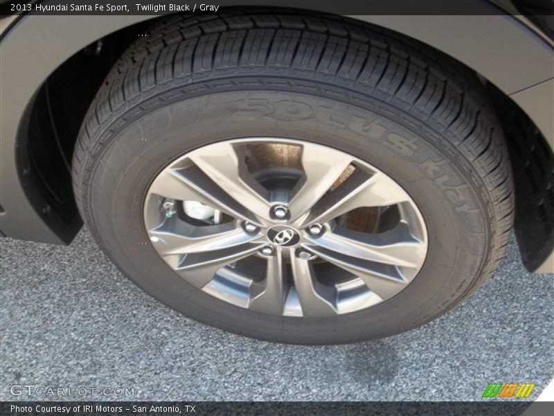 Twilight Black / Gray 2013 Hyundai Santa Fe Sport