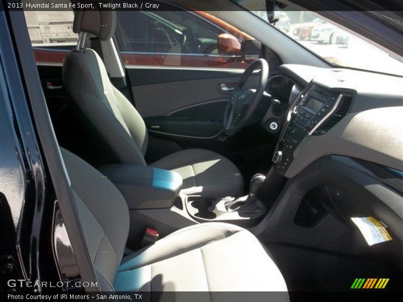Twilight Black / Gray 2013 Hyundai Santa Fe Sport