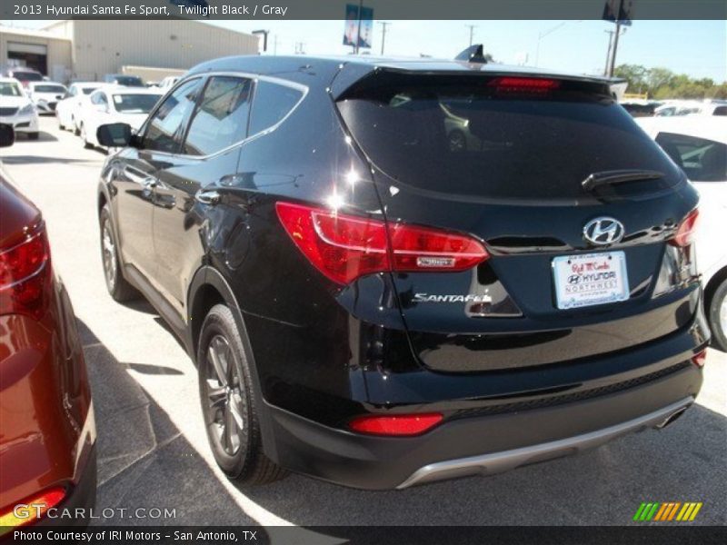 Twilight Black / Gray 2013 Hyundai Santa Fe Sport