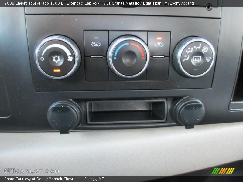 Blue Granite Metallic / Light Titanium/Ebony Accents 2008 Chevrolet Silverado 1500 LT Extended Cab 4x4