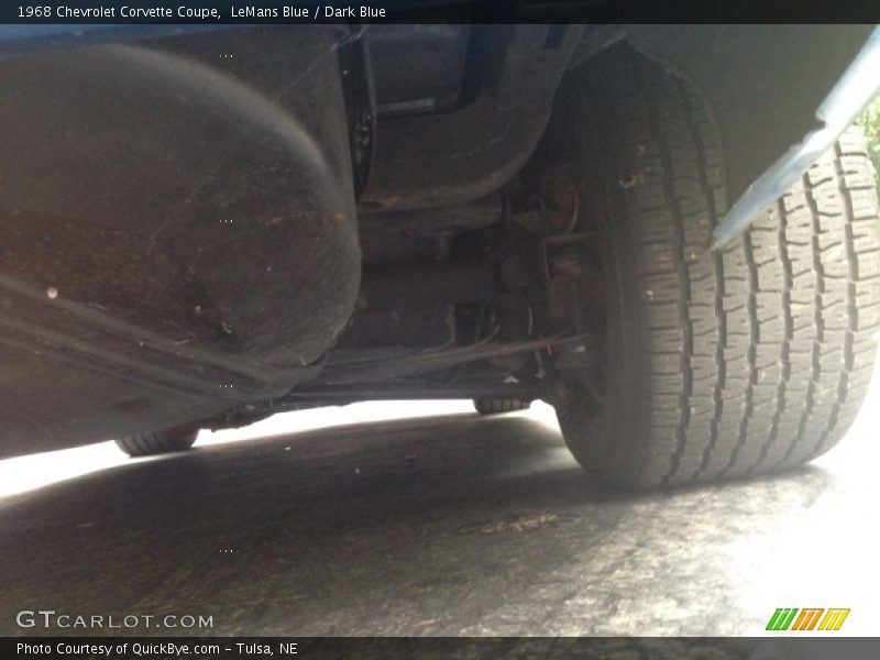 Undercarriage of 1968 Corvette Coupe