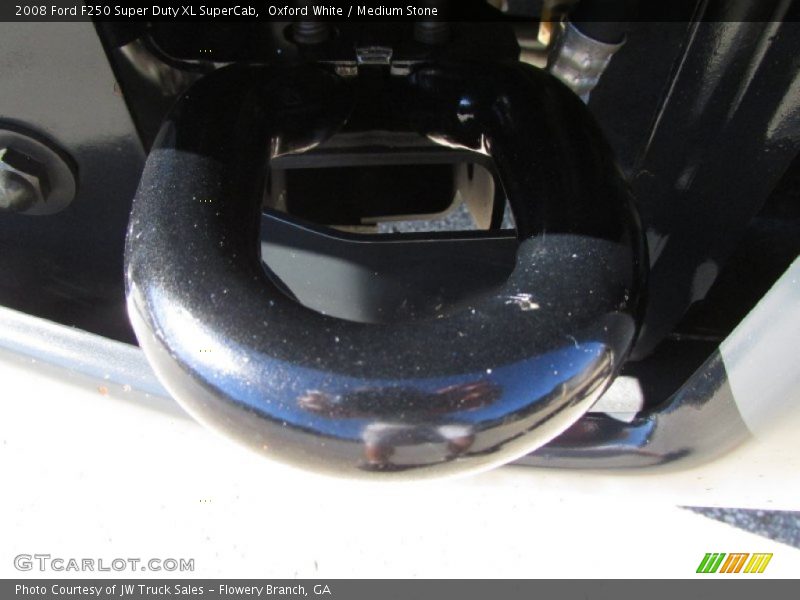 Oxford White / Medium Stone 2008 Ford F250 Super Duty XL SuperCab