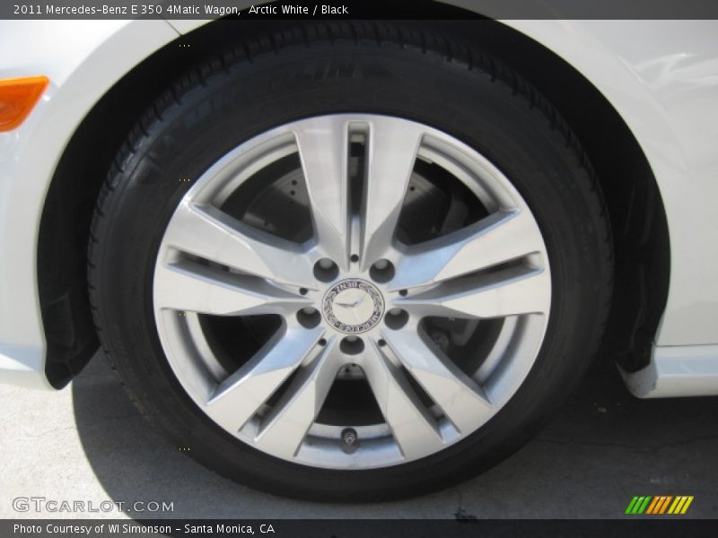 Arctic White / Black 2011 Mercedes-Benz E 350 4Matic Wagon