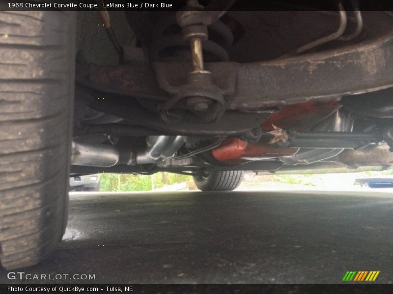 Undercarriage of 1968 Corvette Coupe