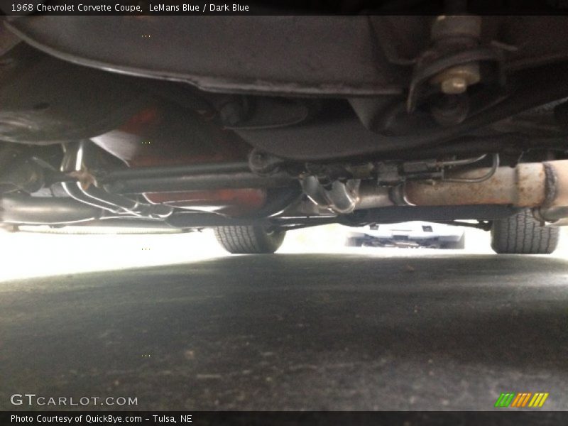 Undercarriage of 1968 Corvette Coupe