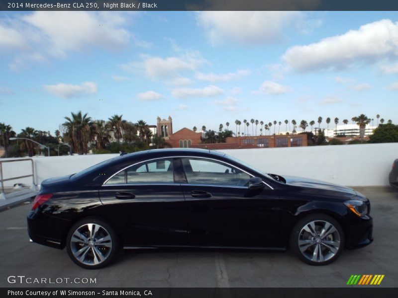 Night Black / Black 2014 Mercedes-Benz CLA 250