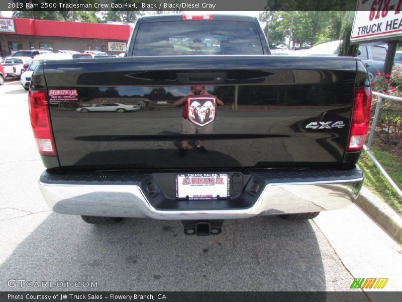 Black / Black/Diesel Gray 2013 Ram 2500 Tradesman Crew Cab 4x4