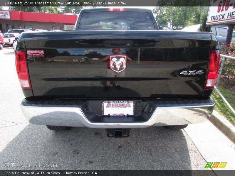 Black / Black/Diesel Gray 2013 Ram 2500 Tradesman Crew Cab 4x4