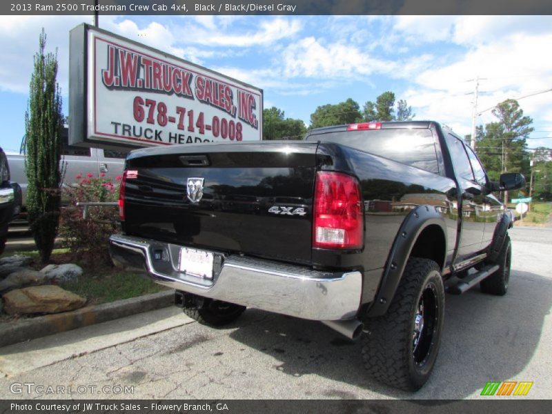 Black / Black/Diesel Gray 2013 Ram 2500 Tradesman Crew Cab 4x4