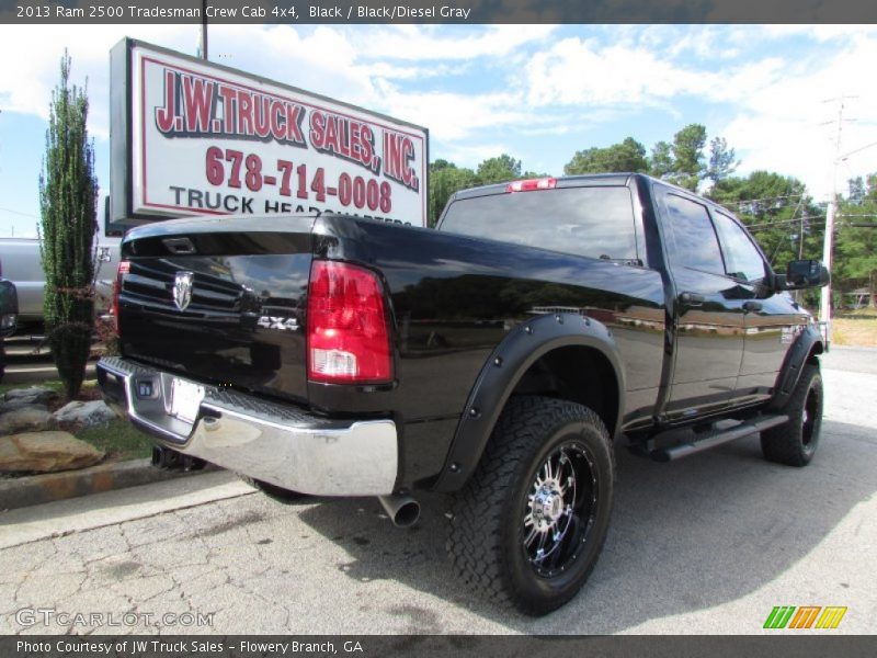 Black / Black/Diesel Gray 2013 Ram 2500 Tradesman Crew Cab 4x4