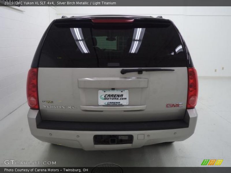 Silver Birch Metallic / Light Titanium 2009 GMC Yukon XL SLT 4x4