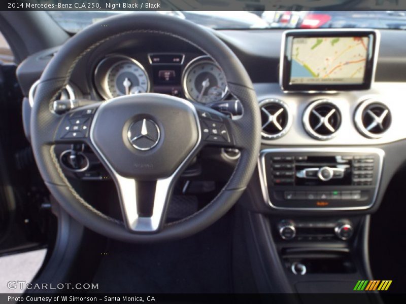 Night Black / Black 2014 Mercedes-Benz CLA 250