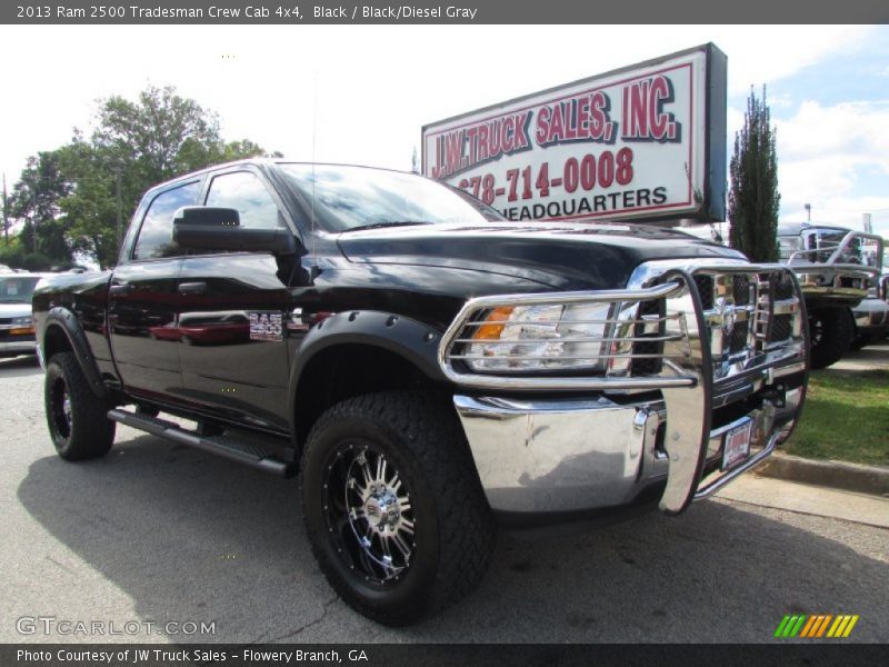 Black / Black/Diesel Gray 2013 Ram 2500 Tradesman Crew Cab 4x4