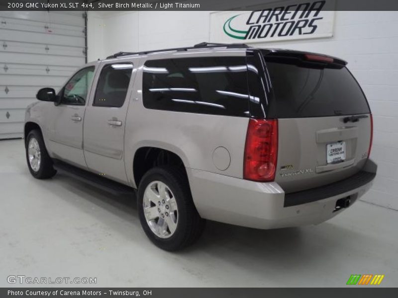 Silver Birch Metallic / Light Titanium 2009 GMC Yukon XL SLT 4x4