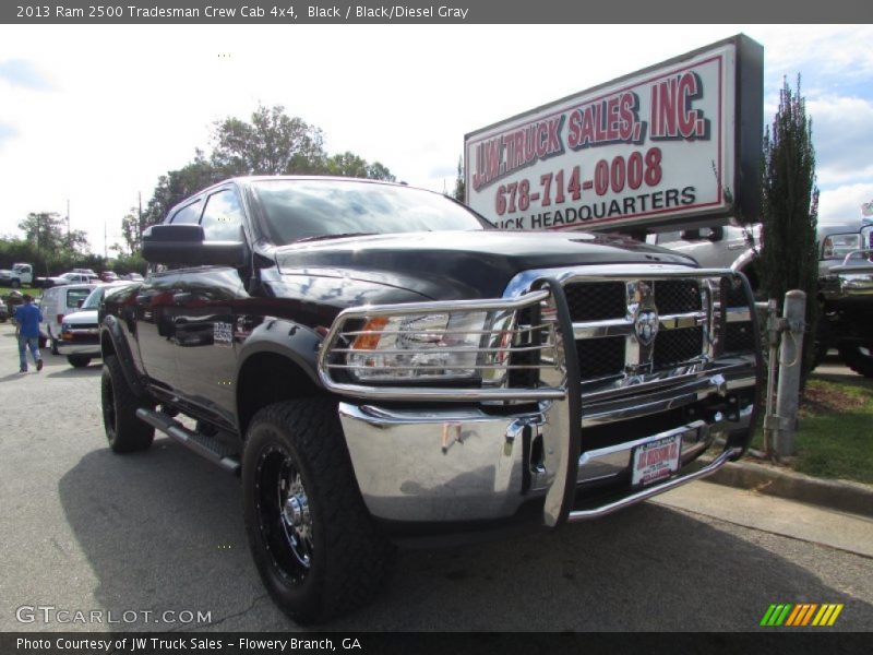 Black / Black/Diesel Gray 2013 Ram 2500 Tradesman Crew Cab 4x4