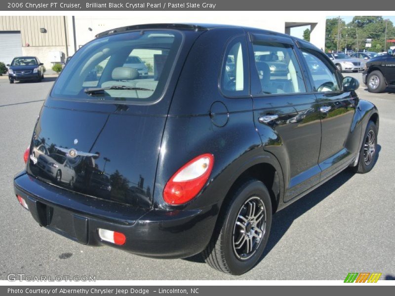 Brilliant Black Crystal Pearl / Pastel Slate Gray 2006 Chrysler PT Cruiser