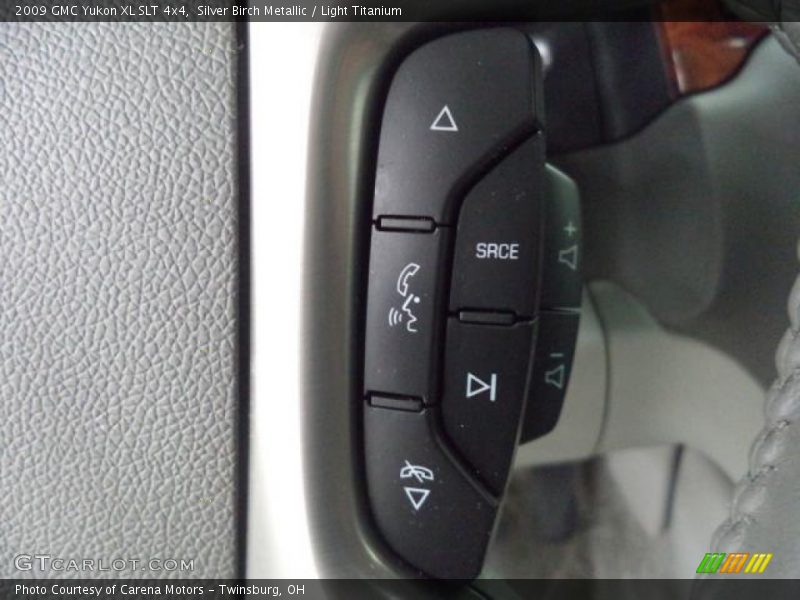 Silver Birch Metallic / Light Titanium 2009 GMC Yukon XL SLT 4x4