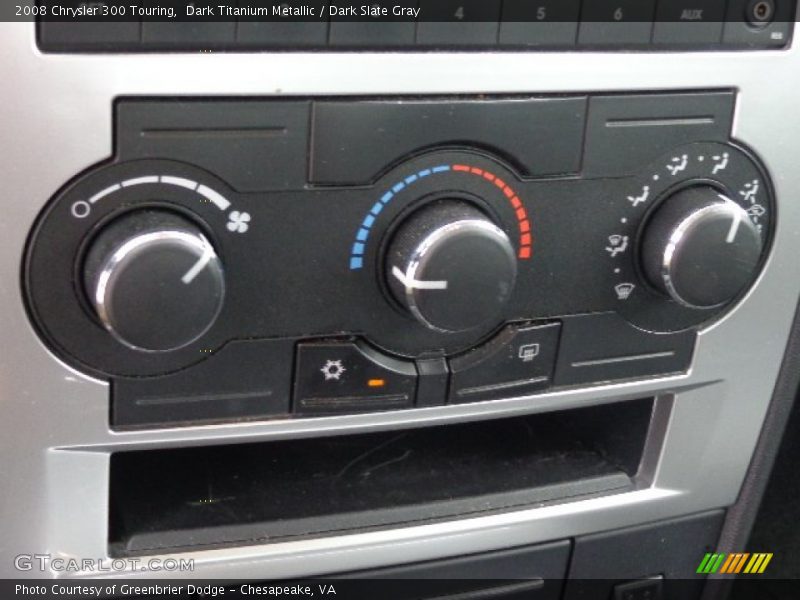 Dark Titanium Metallic / Dark Slate Gray 2008 Chrysler 300 Touring