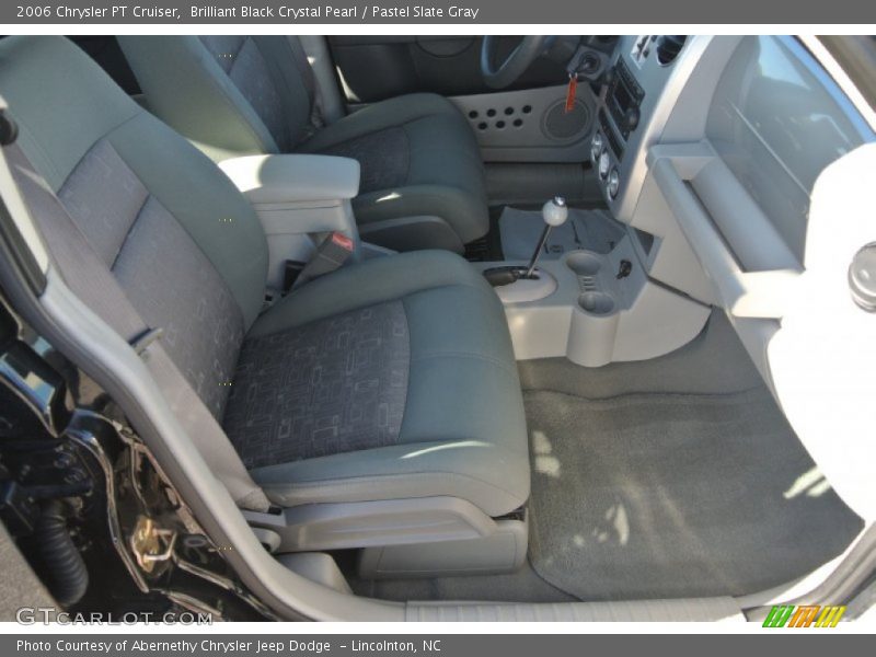 Brilliant Black Crystal Pearl / Pastel Slate Gray 2006 Chrysler PT Cruiser