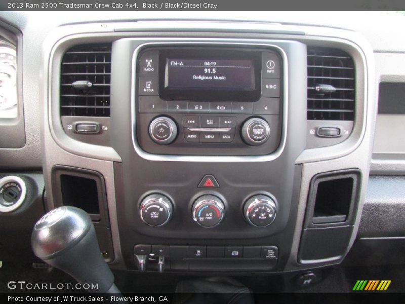 Black / Black/Diesel Gray 2013 Ram 2500 Tradesman Crew Cab 4x4