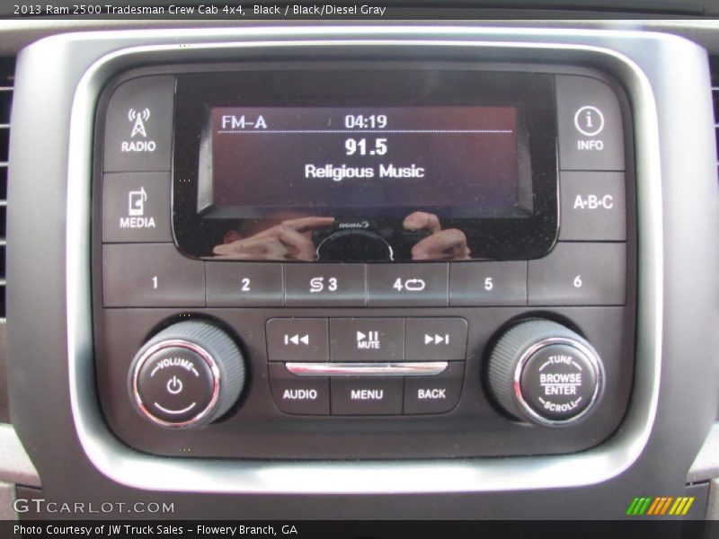 Black / Black/Diesel Gray 2013 Ram 2500 Tradesman Crew Cab 4x4