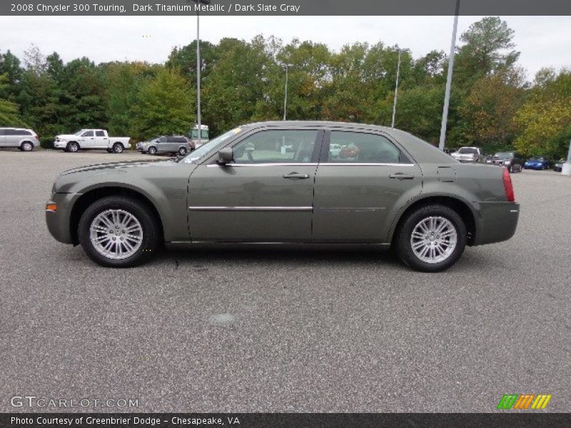 Dark Titanium Metallic / Dark Slate Gray 2008 Chrysler 300 Touring