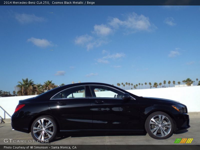 Cosmos Black Metallic / Beige 2014 Mercedes-Benz CLA 250