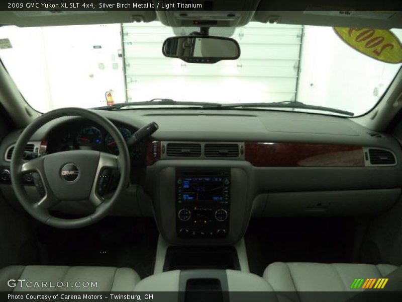 Silver Birch Metallic / Light Titanium 2009 GMC Yukon XL SLT 4x4