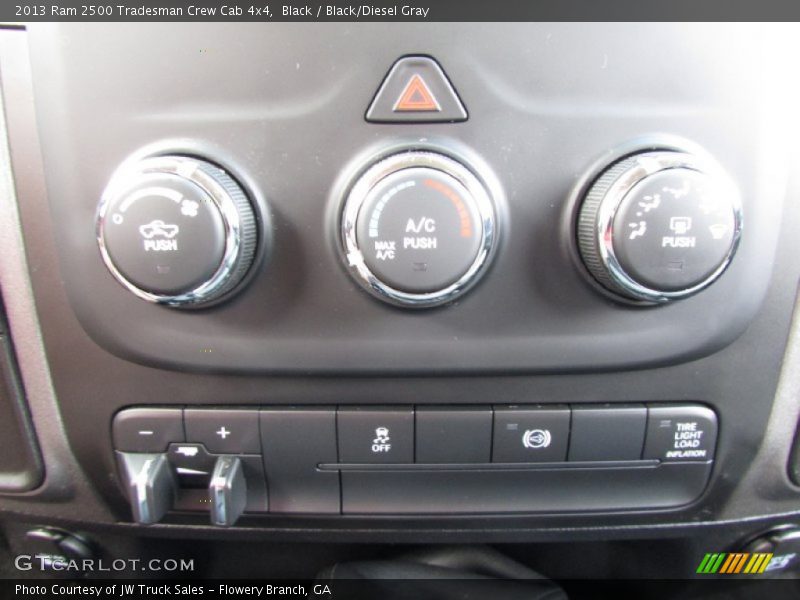 Black / Black/Diesel Gray 2013 Ram 2500 Tradesman Crew Cab 4x4
